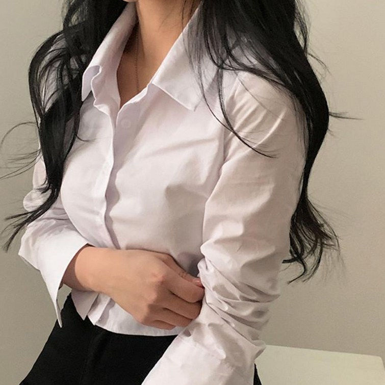 에리페 여성용 세리스 세미 포멀 크롭 셔츠 에리페 여성용 세리스 세미 포멀 크롭 셔츠