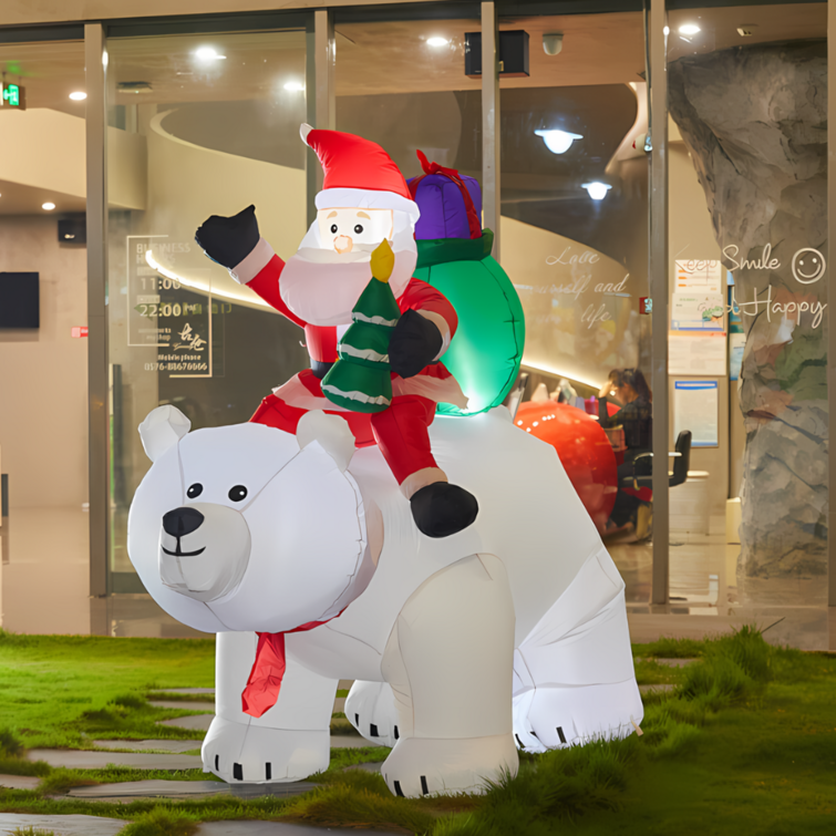 밸류플로우 크리스마스 풍선 인형, 1개, 인형